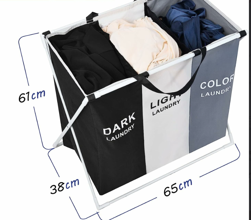 ORGANIZADOR PREMIUM PLEGABLE DE ROPA SUCIA + ENVIO GRATIS 🎁