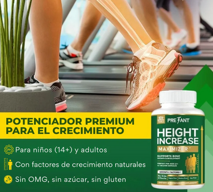 HEIGHT CREASE MAXIMZER/ SUPLEMENTO DE CRECIMIENTO EN CAPSULAS X 62 + ENVÍO GRATIS!🎁